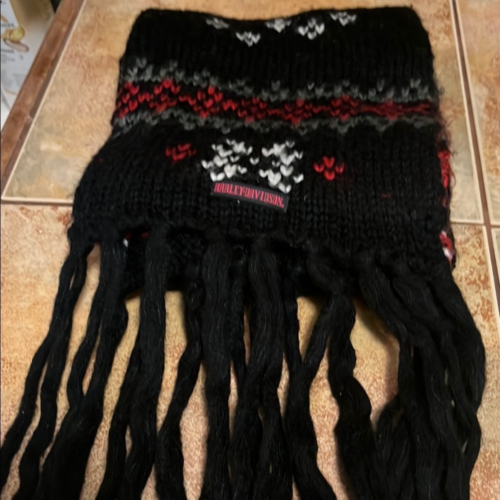 Harley Davidson xtra long winter scarf